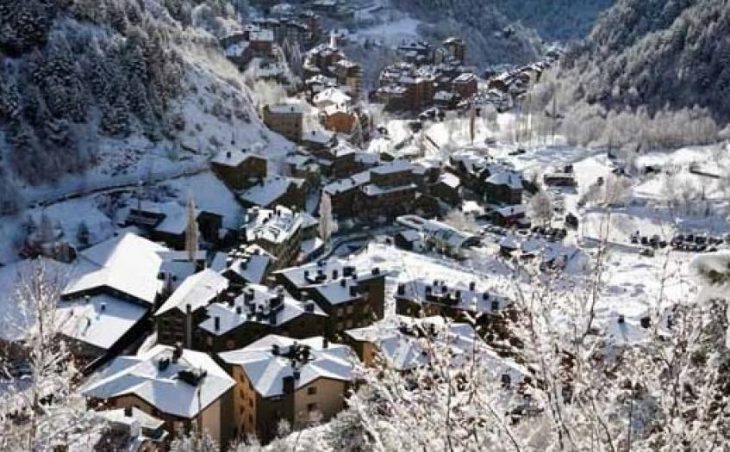 Arinsal Ski Resort Aerial View